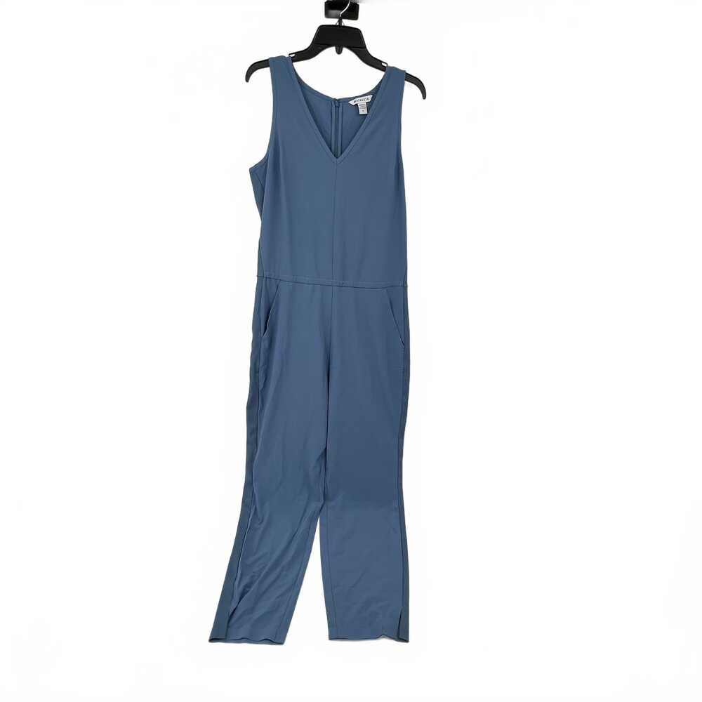Athleta Blue Jumpsuit | Women’s Size 12 One-Piece Spandex-Polyester